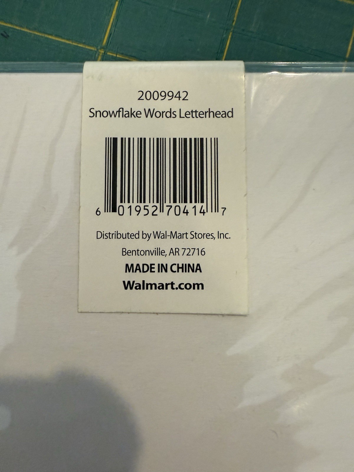 Specialty Paper 40 Sheets – Let It Snow