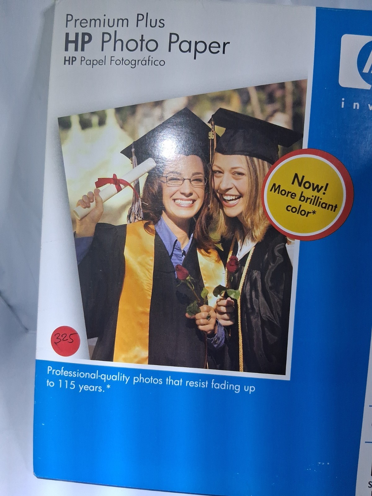 NEW HP Premium Plus Photo Paper, 25 Sheets, Soft-Gloss, 8.5 x 11