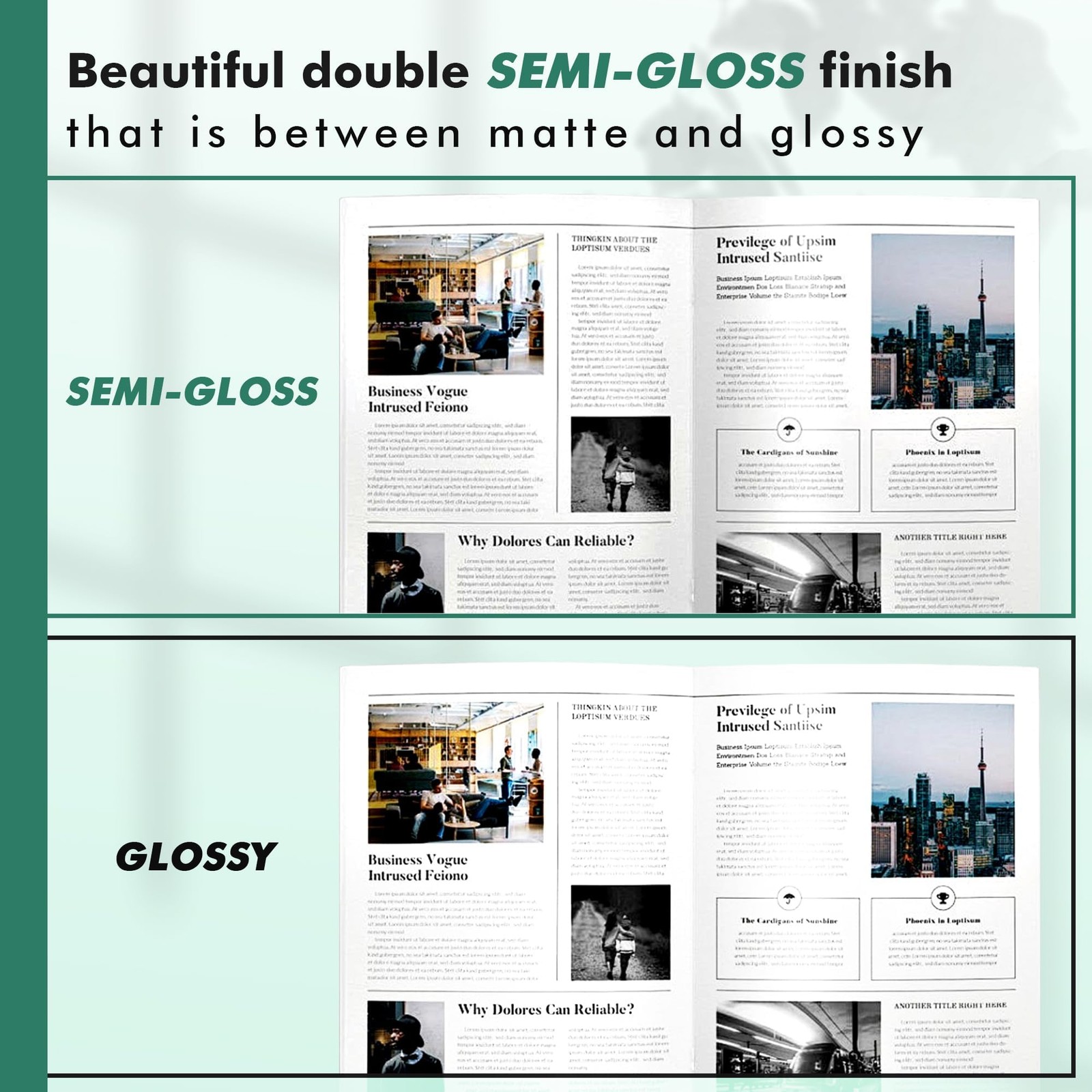 100 Sheets Koala Double Sided SemiGloss Photo Paper 11×17 Inch 48LB Print