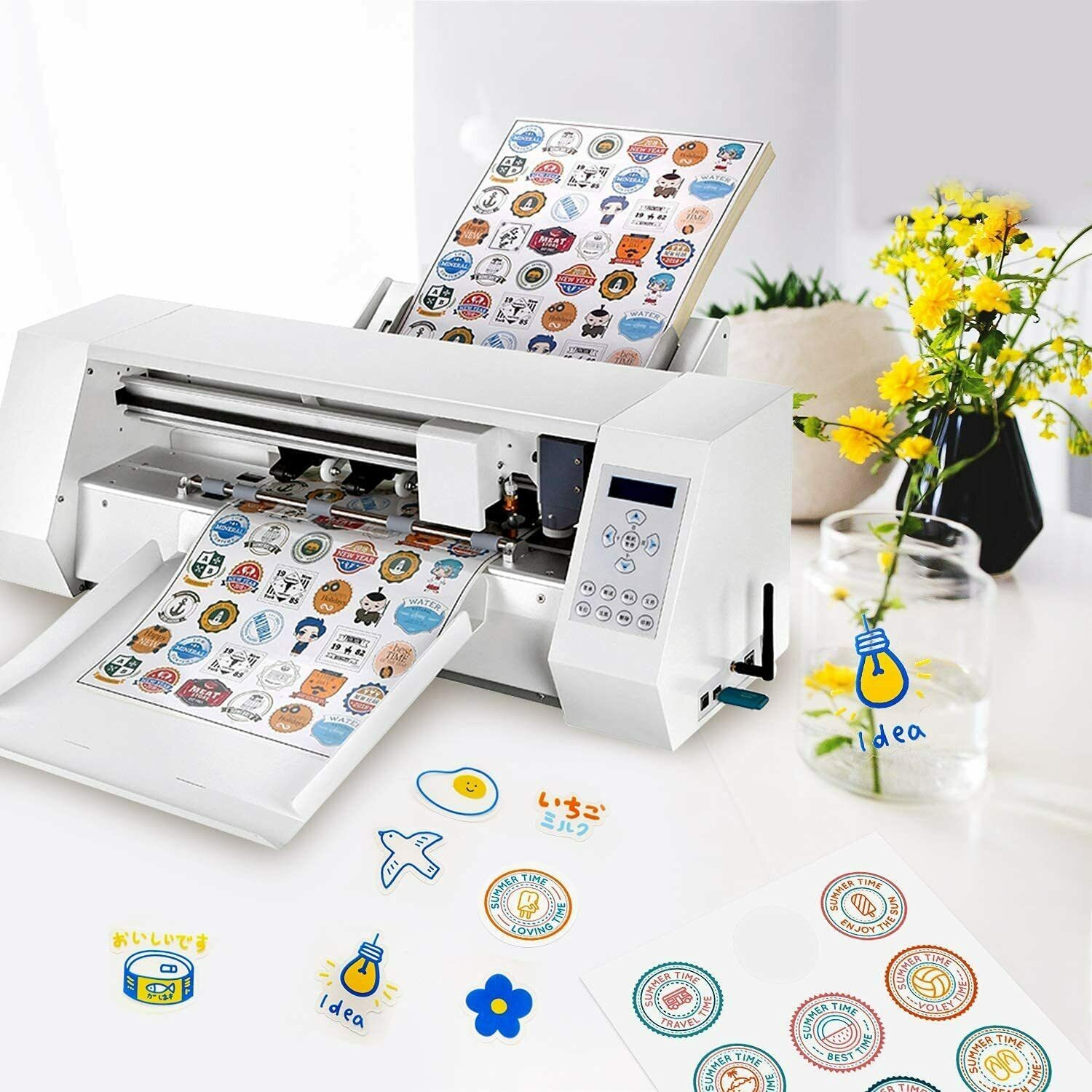 20-100 A4 Printable Vinyl Sticker Paper 8.5×11 Self Adhesive DIY Decal For Laser