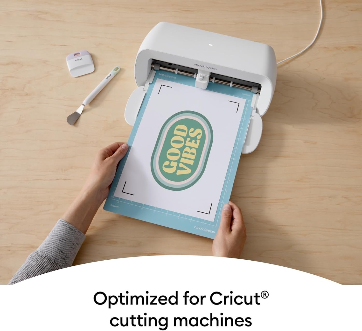 Cricut Printable Iron-On for Light Fabrics HTV for Inkjet Printers 8.5″ x 11″