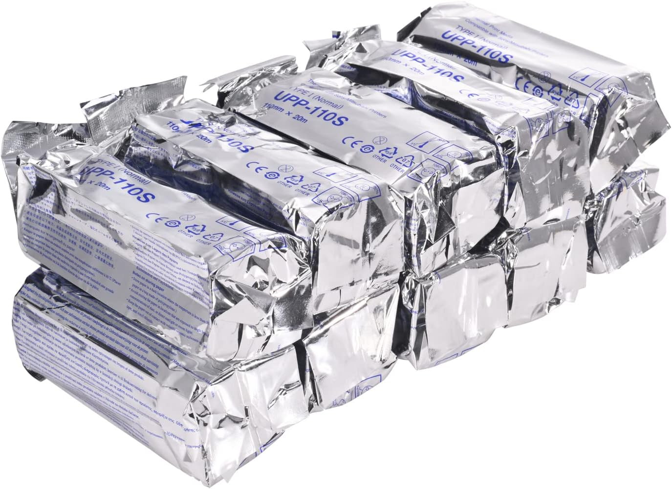 Compatible Ultrasound Paper UPP-110S 10 Rolls,Ultrasound Thermal Print Upp 110 F