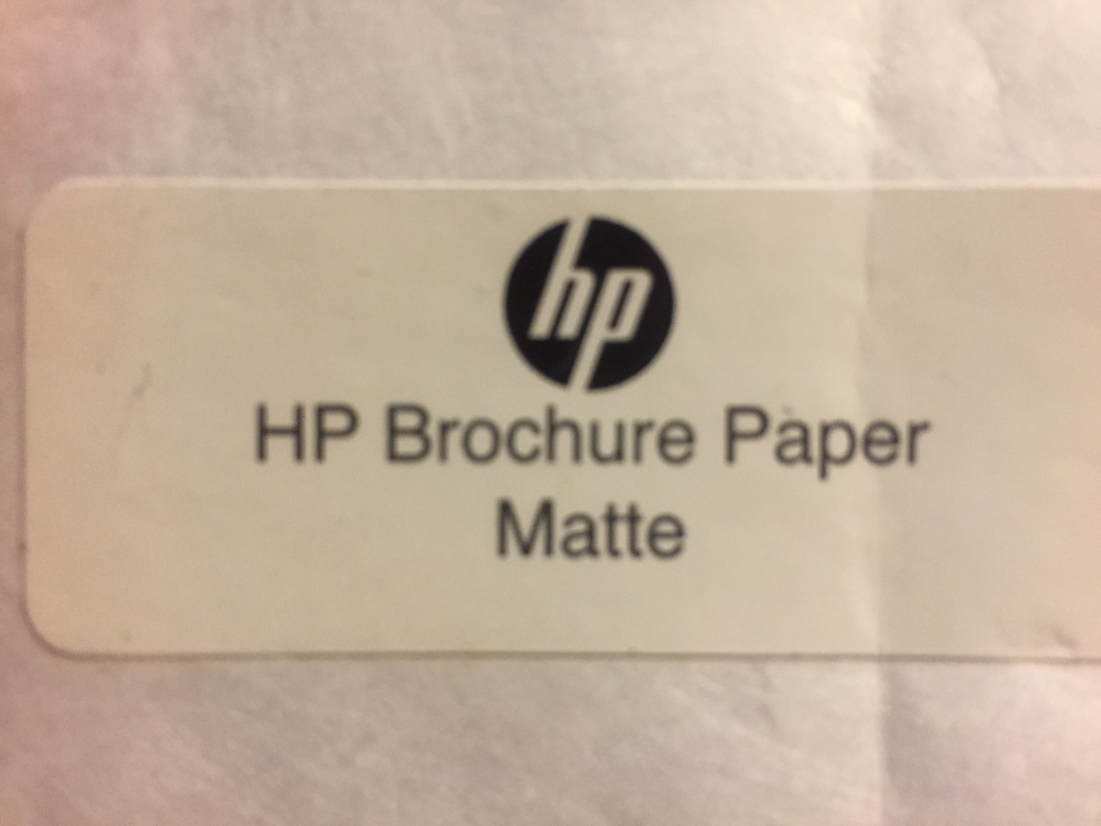 Genuine HP Brochure Paper Matte (90 Sheets)