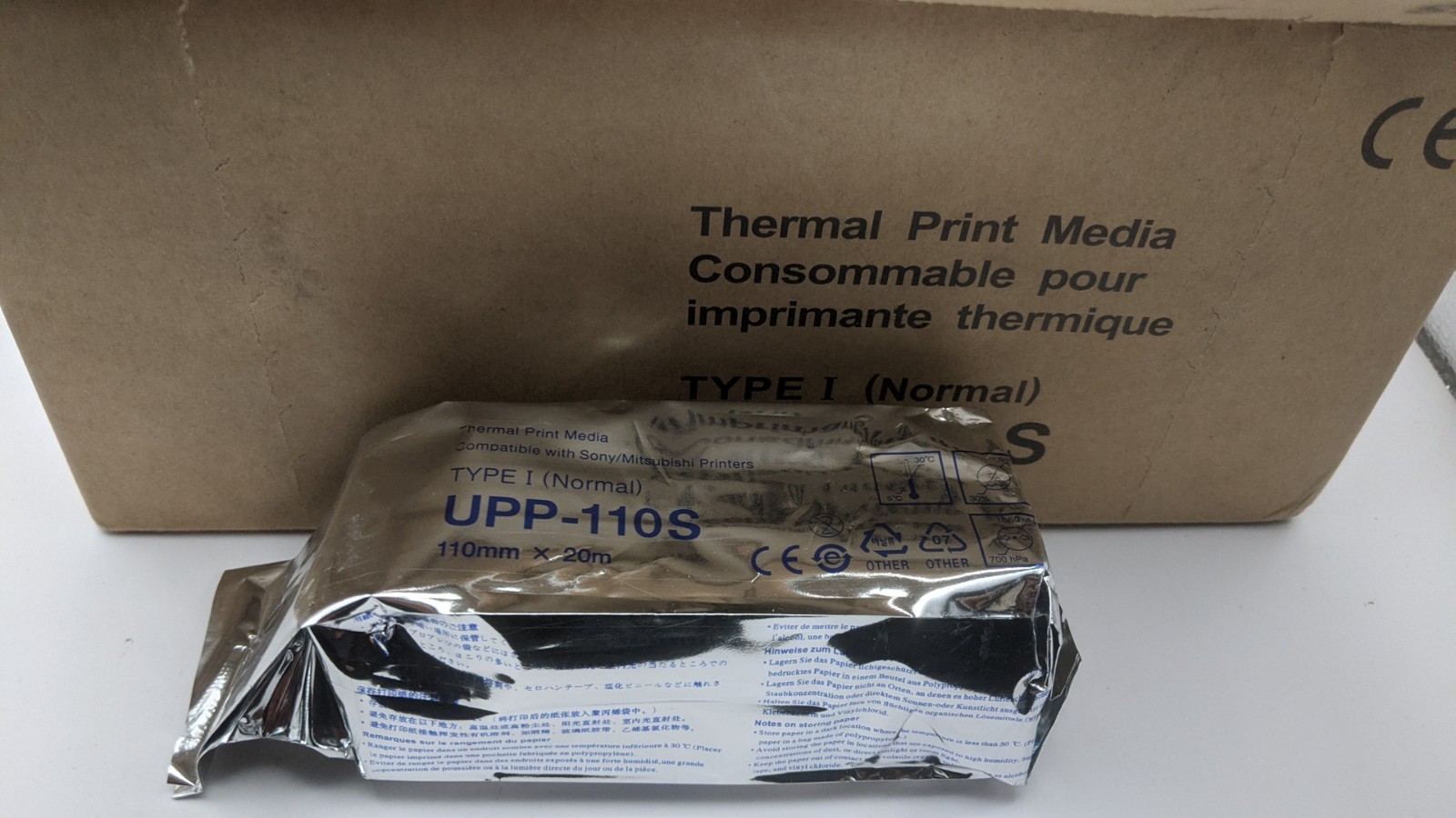9 Rolls Ultrasound Paper UPP-110S Type I Thermal Print Film/Media