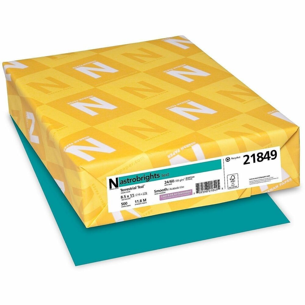 Astrobrights Colored Paper 21849 Astrobrights Wausau Paper 21849 759598218495