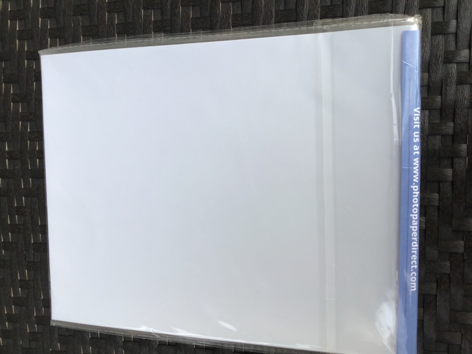 Inkjet creative media sku ppd-38 inkjet vinyl Matt self adhesive 8.5 x11 20 shee