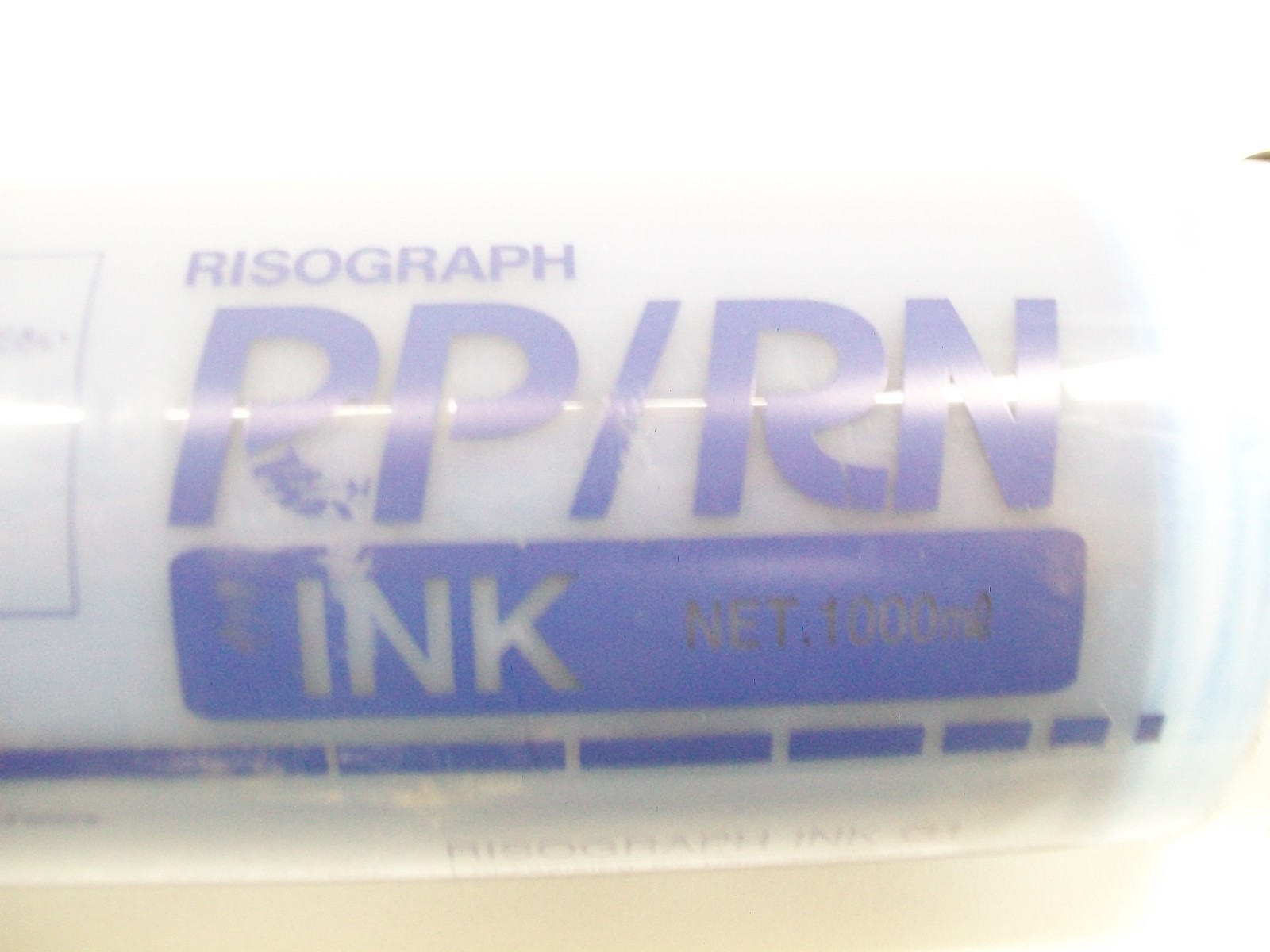 RISOGRAPH MEDIUM BLUE RP RN INK 1000ML 1PK CATRIDGE RP/RN Genuine Original