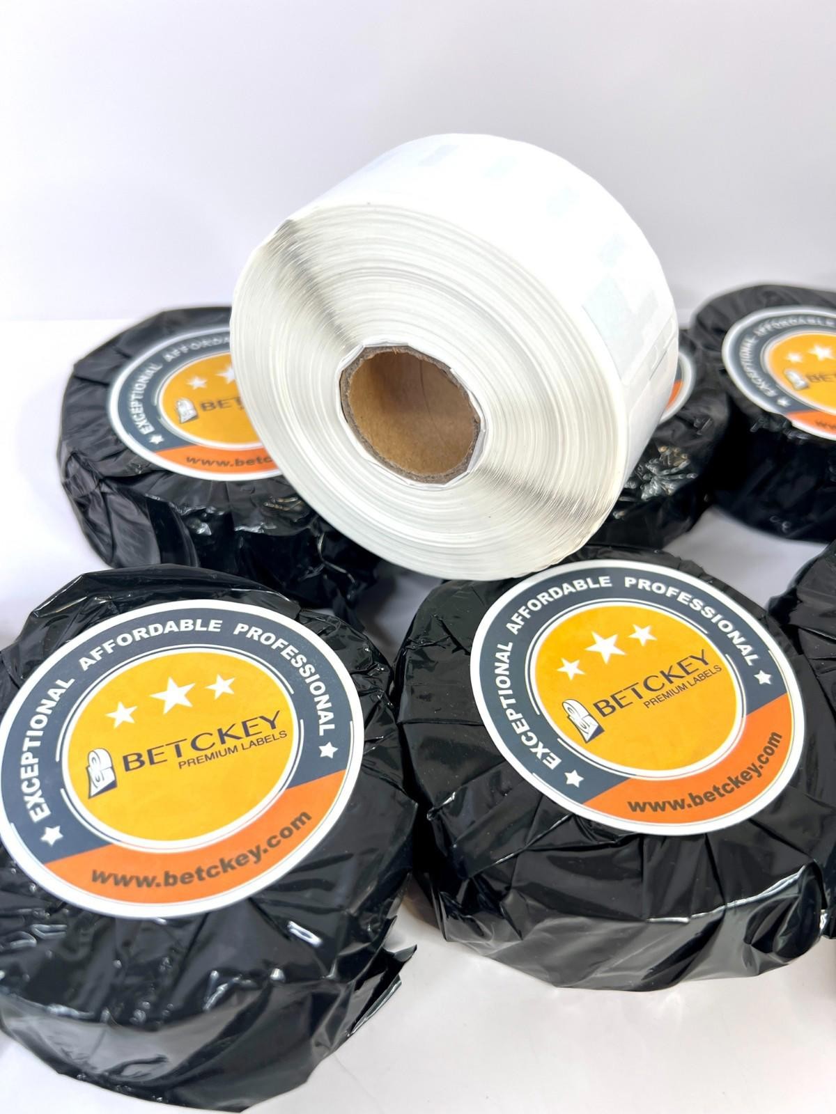 Betckey (20 Rolls) Dymo 30252 Compatable Address Labels 1-1/8 X 3-1/2