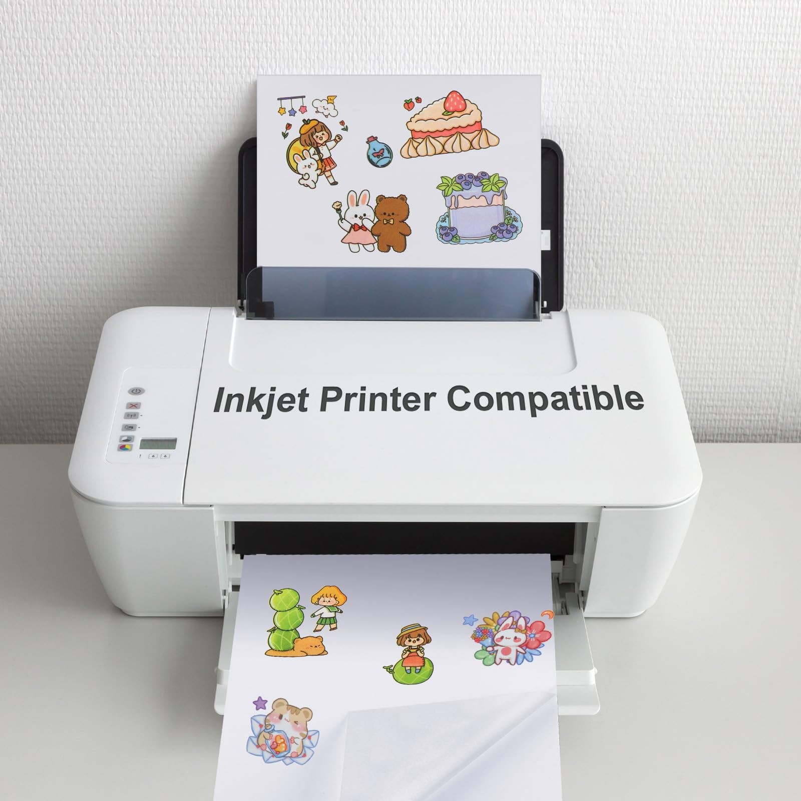 Feifeiya Washi Paper Sticker White Printable Multipurpose Copy Paper Inkjet