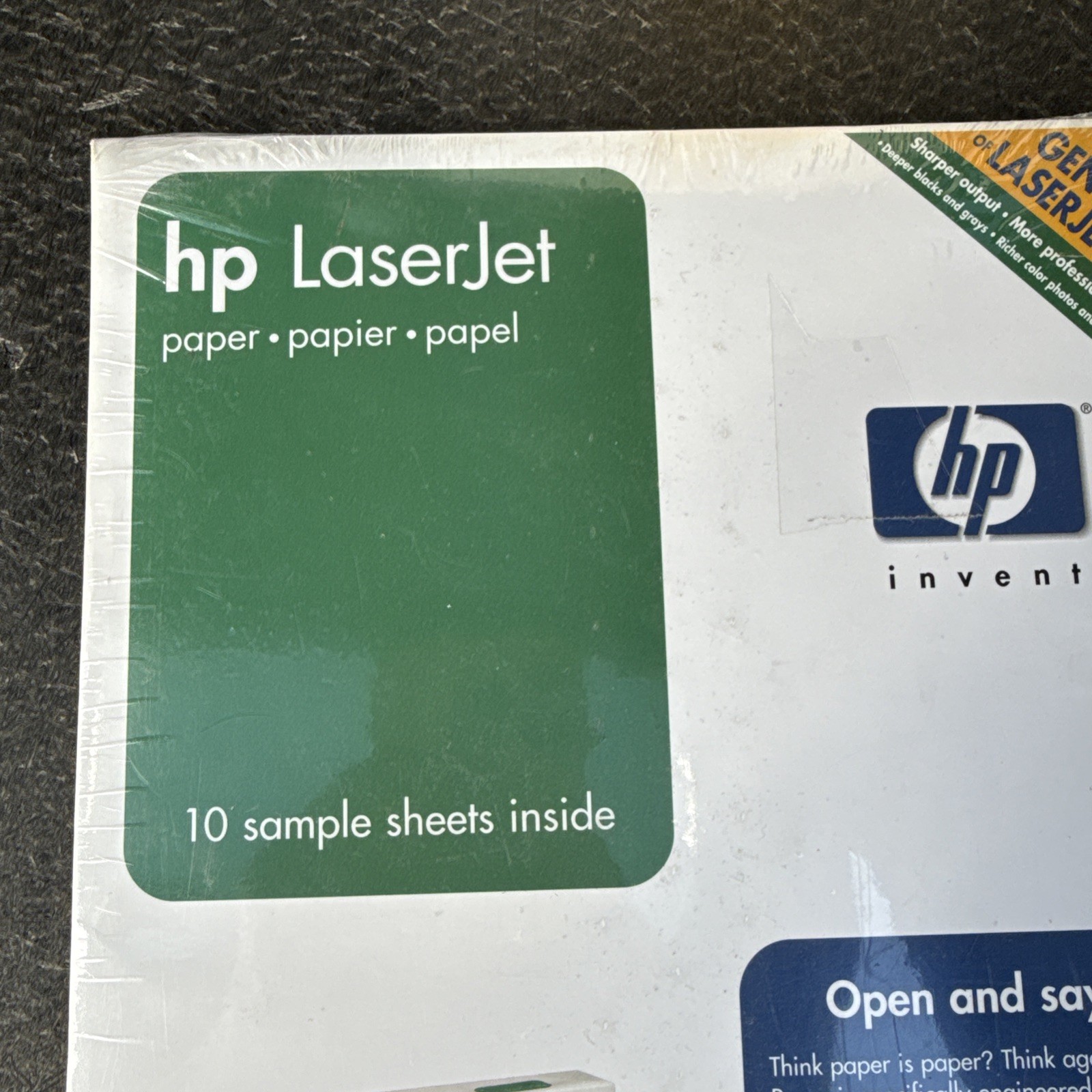 HP Color Laser jet 10sample Sheets 8.5 x 11”