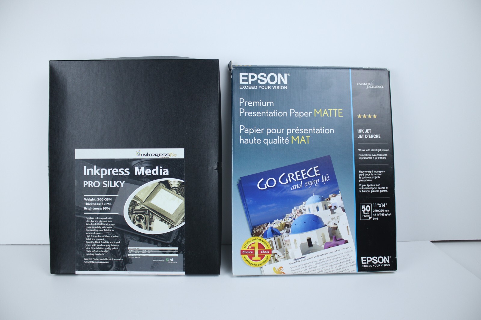 Epson Presentation Paper, 11 x 14. Inkpress Media Pro Silky 11×14