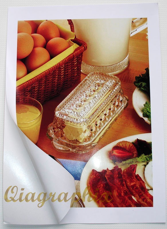 40 Sheets A4(8.3″ x 11.7″) Adhesive Glossy Photo Paper, Water Resistant