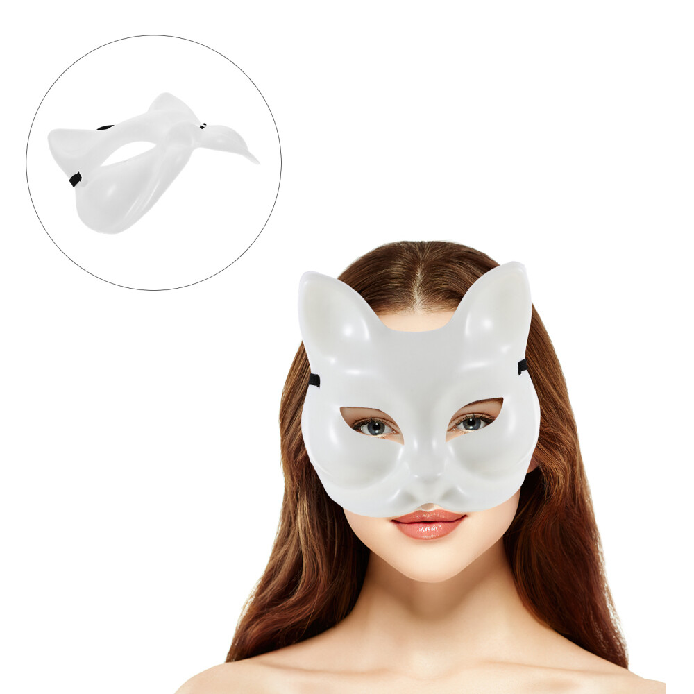 4 Pcs Therian Mask Creativity Hand Painting Clothing Helmet