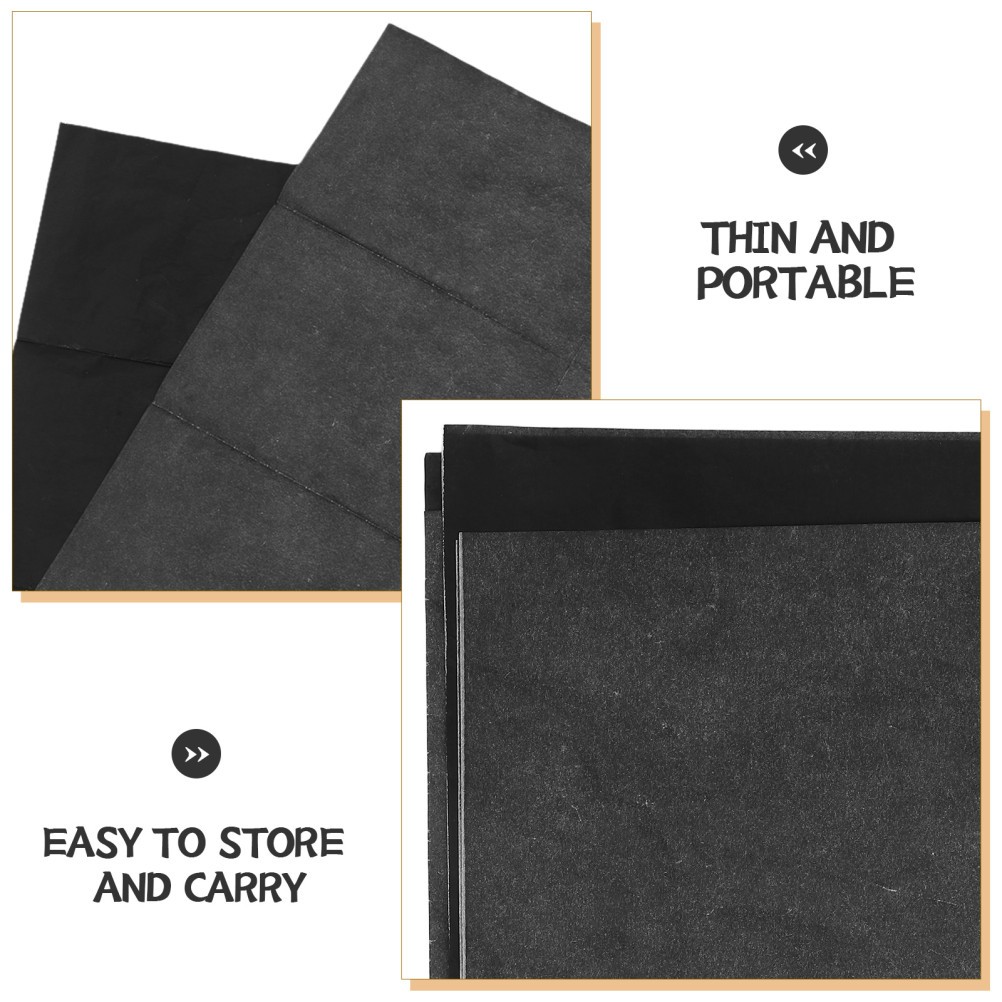 2 Pcs Black Carbon Paper Copy for Sketching Calligraphy Transfer