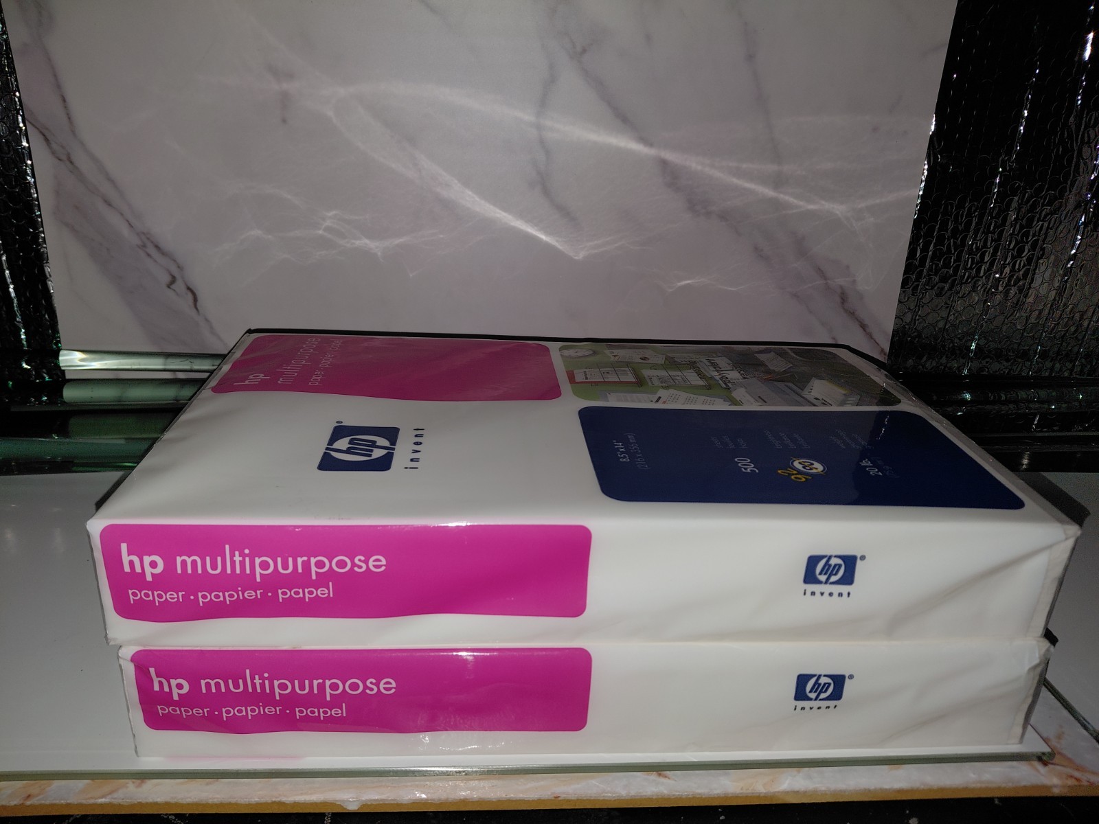 HP invent Multipurpose Paper 8.5X14in 92 bright 20lb 1000 sheets Item
