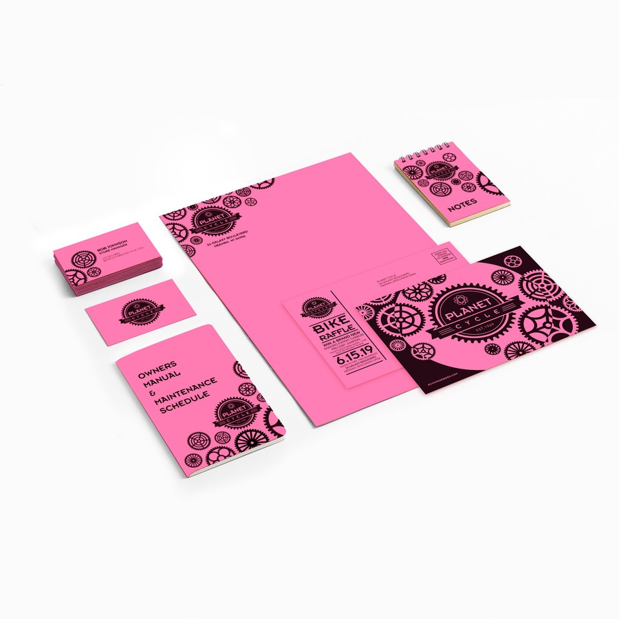 Neenah Paper WAU21041 Astrobrights Card Stock 8.5×11 250 Sheets Pink