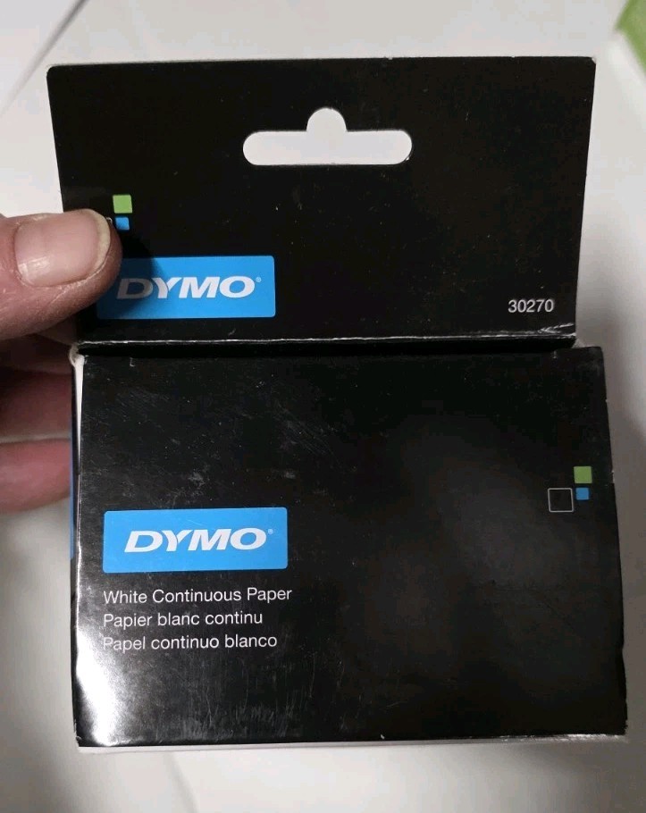 DYMO LabelWriter Continuous-Roll Receipt Paper 2-1/4″ x 300 White model # 30270