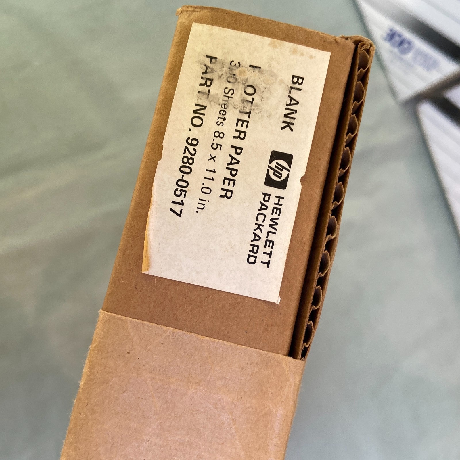 New Vintage Hewlett Packard HP Graphics Plotter Paper 8.5″x11” 900 Sheets