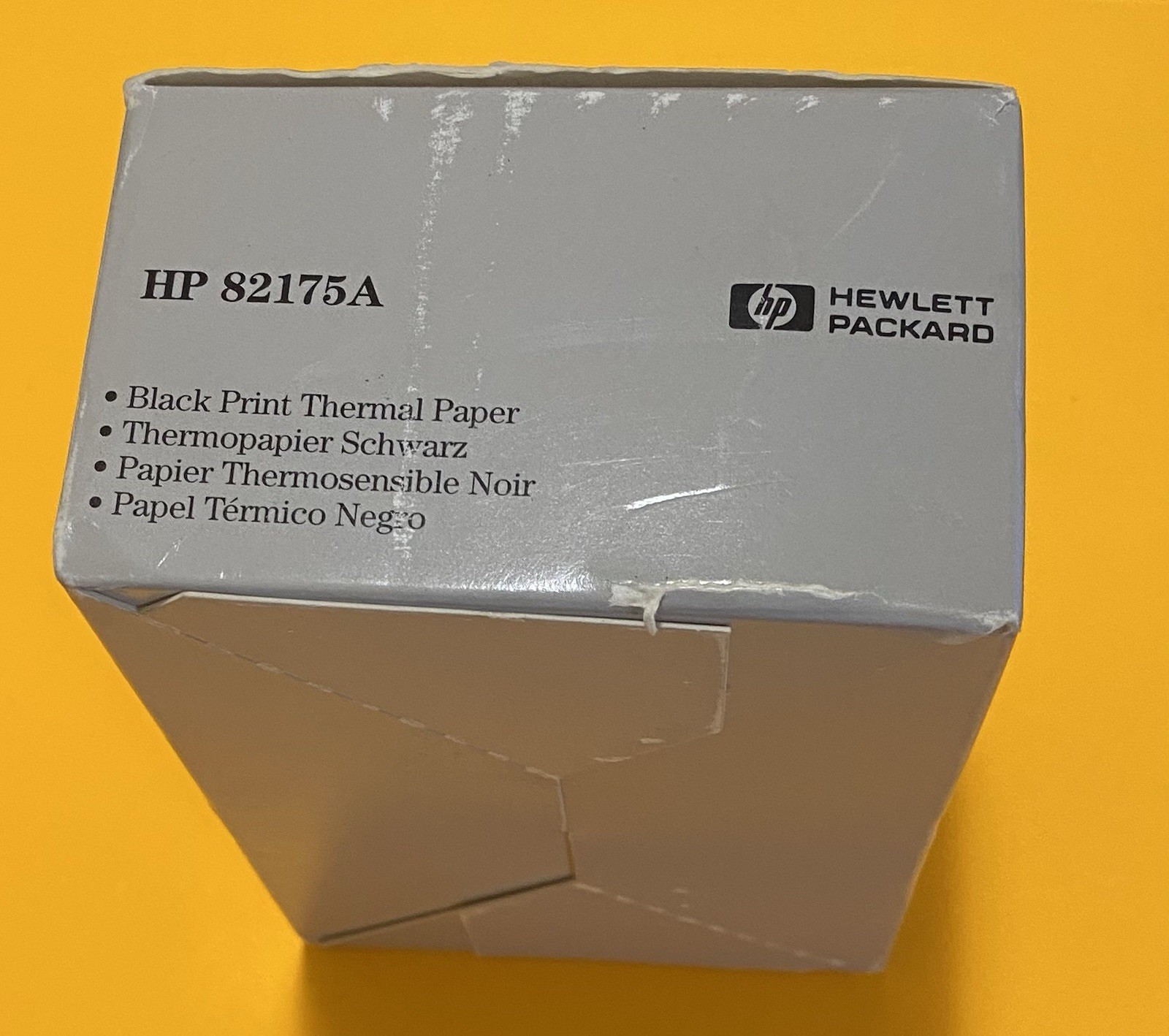HP 82175A Black Print Thermal Paper Box of 6 Rolls READ