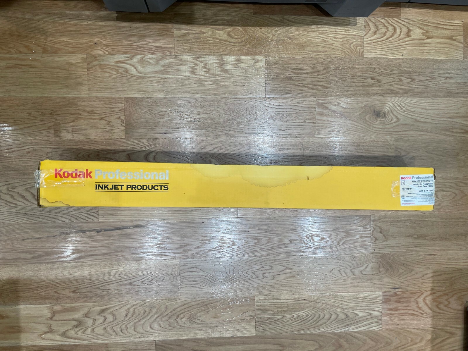 kodak professional inkjet 42inx100ft instant- dry photographic glossy paper 220g