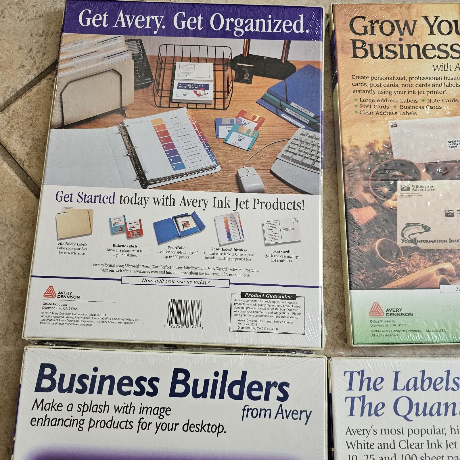Avery Ink Jet Labels, CD Labels and Canon Iron-On Transfer Paper