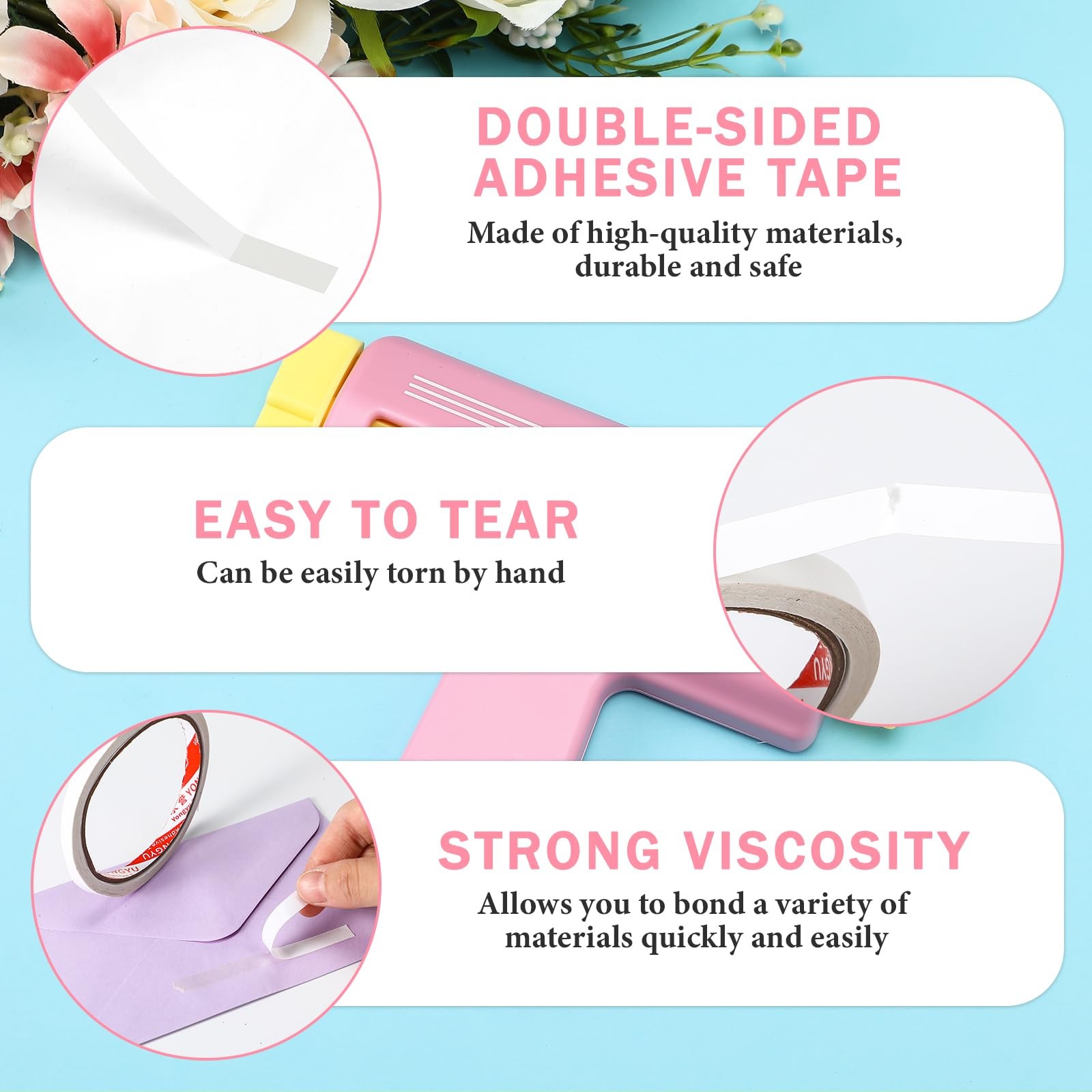 Paper Crimper Double Sided Tape Glossy Inkjet Paper 100 Sheets 8.25×11.6