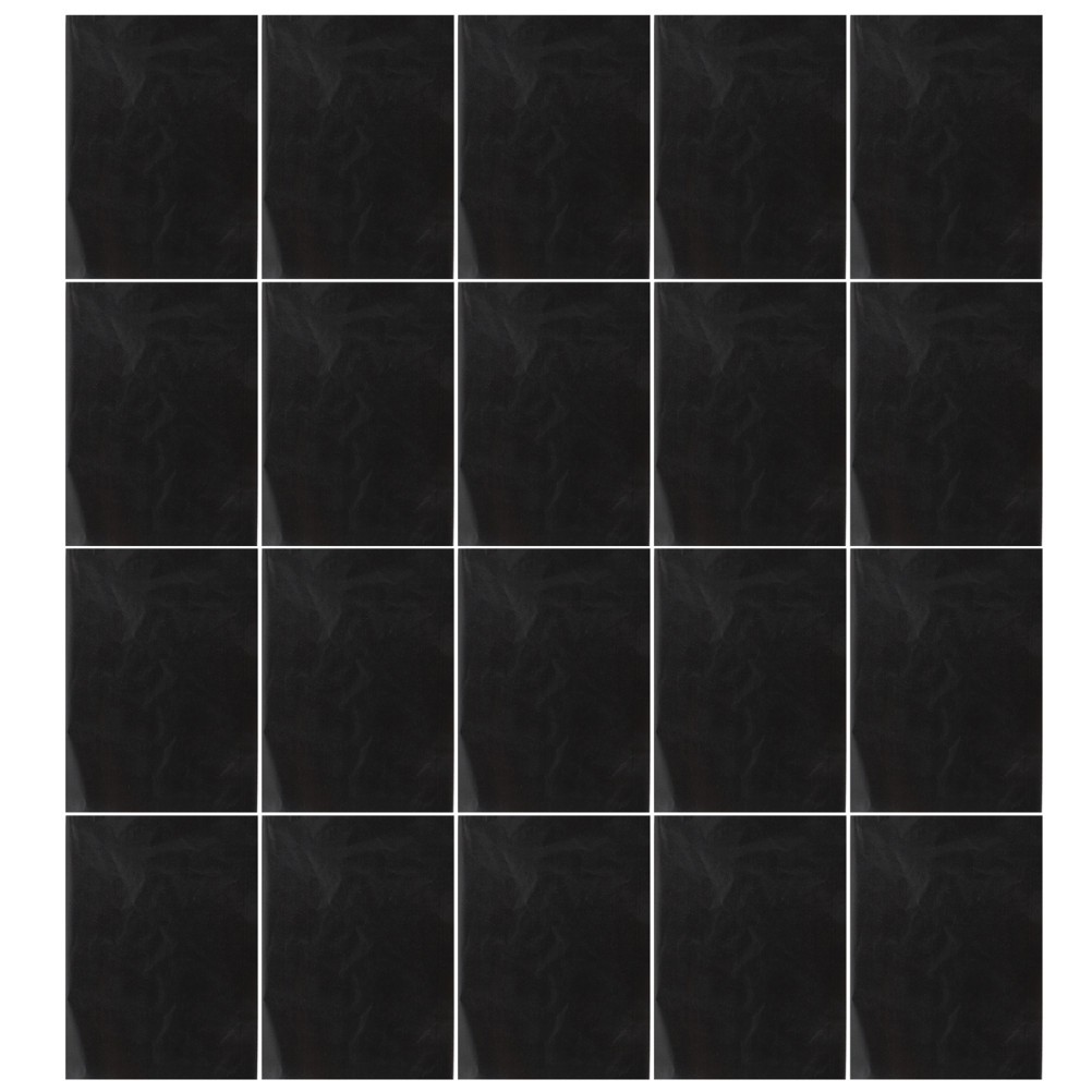 50Pcs Sturdy Black Tracing Paper for DIY Art with Clear Line Transfer Feature