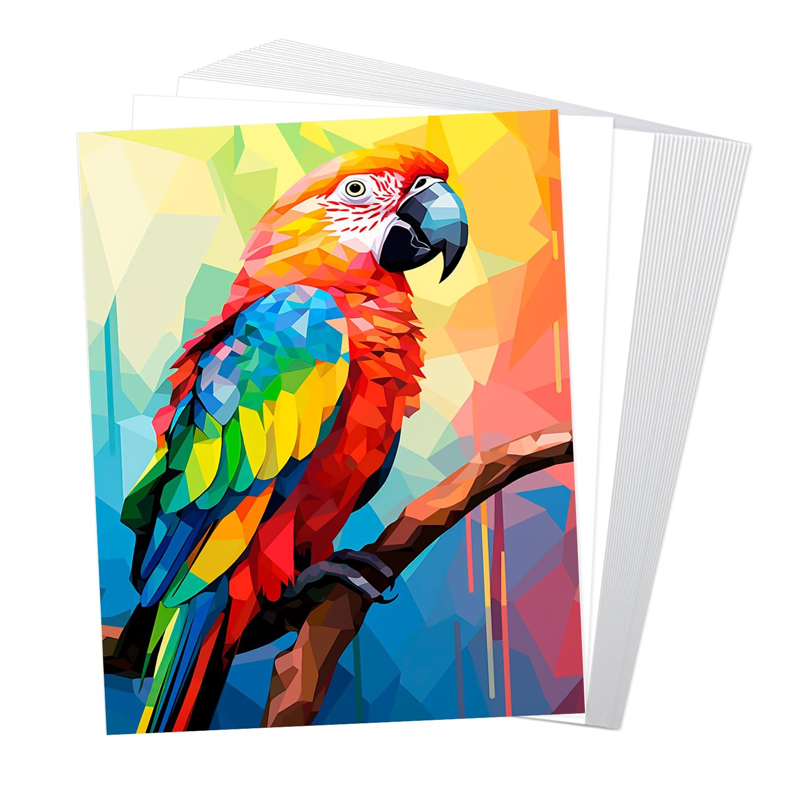 Printer Paper A4 160gsm 50 PCS Copy Paper A4 Printer Paper White for Laser…