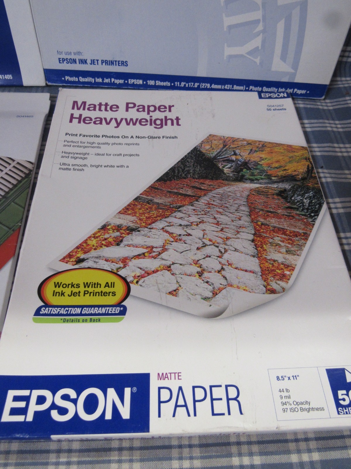 Epson Lot of Premium Paper Matte, Photo, Media & Inkjet. FAST FREE SHIPPING.