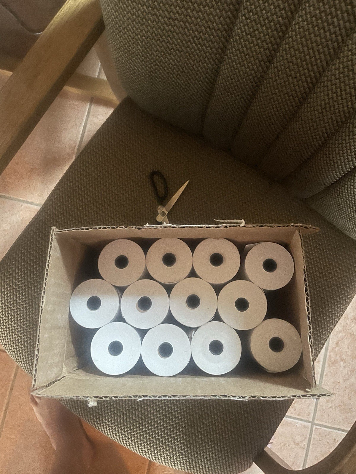 23-Pack Brother Compatible Thermal Receipt Paper Rolls – 2 1/8″ x Large 8 7/16″