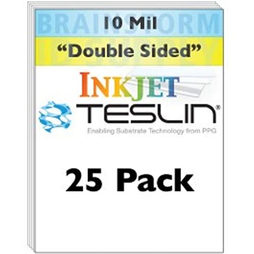 Inkjet Teslin Synthetic Paper – 25 Sheets