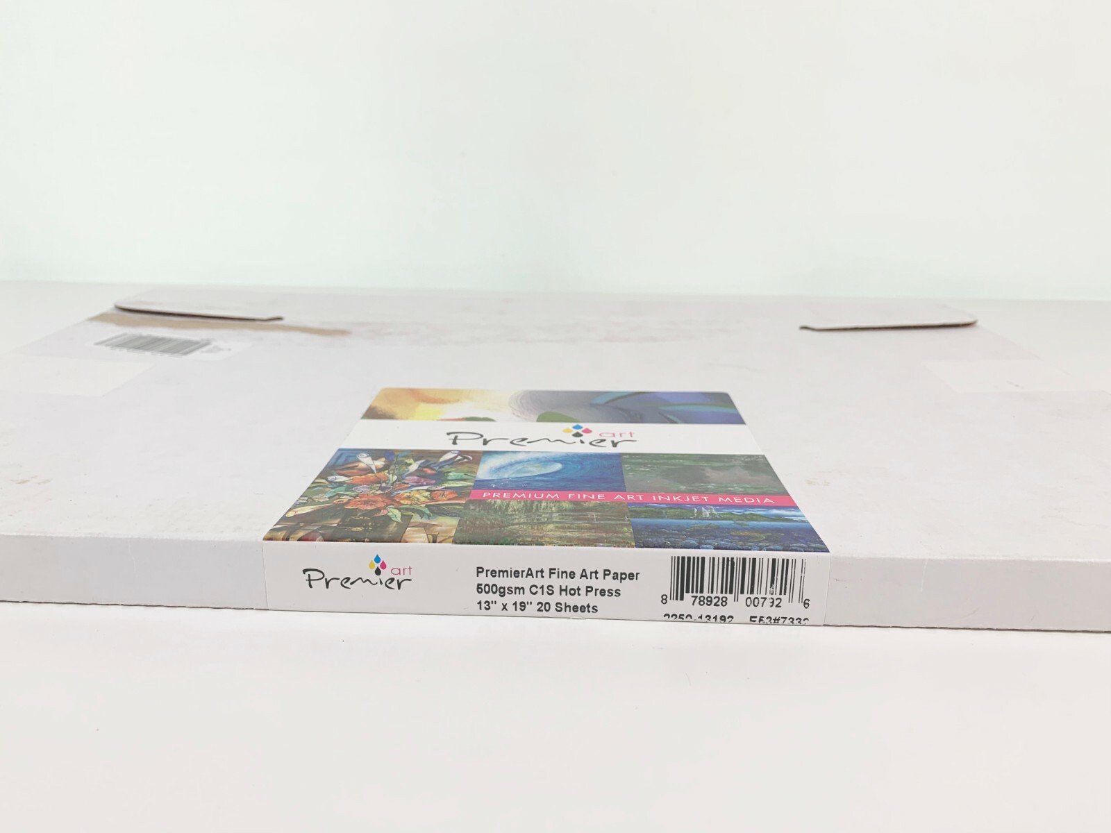 Premiere Art Fine Art Hot Press Paper Smooth White 500GSM 12 Sheets 26mll