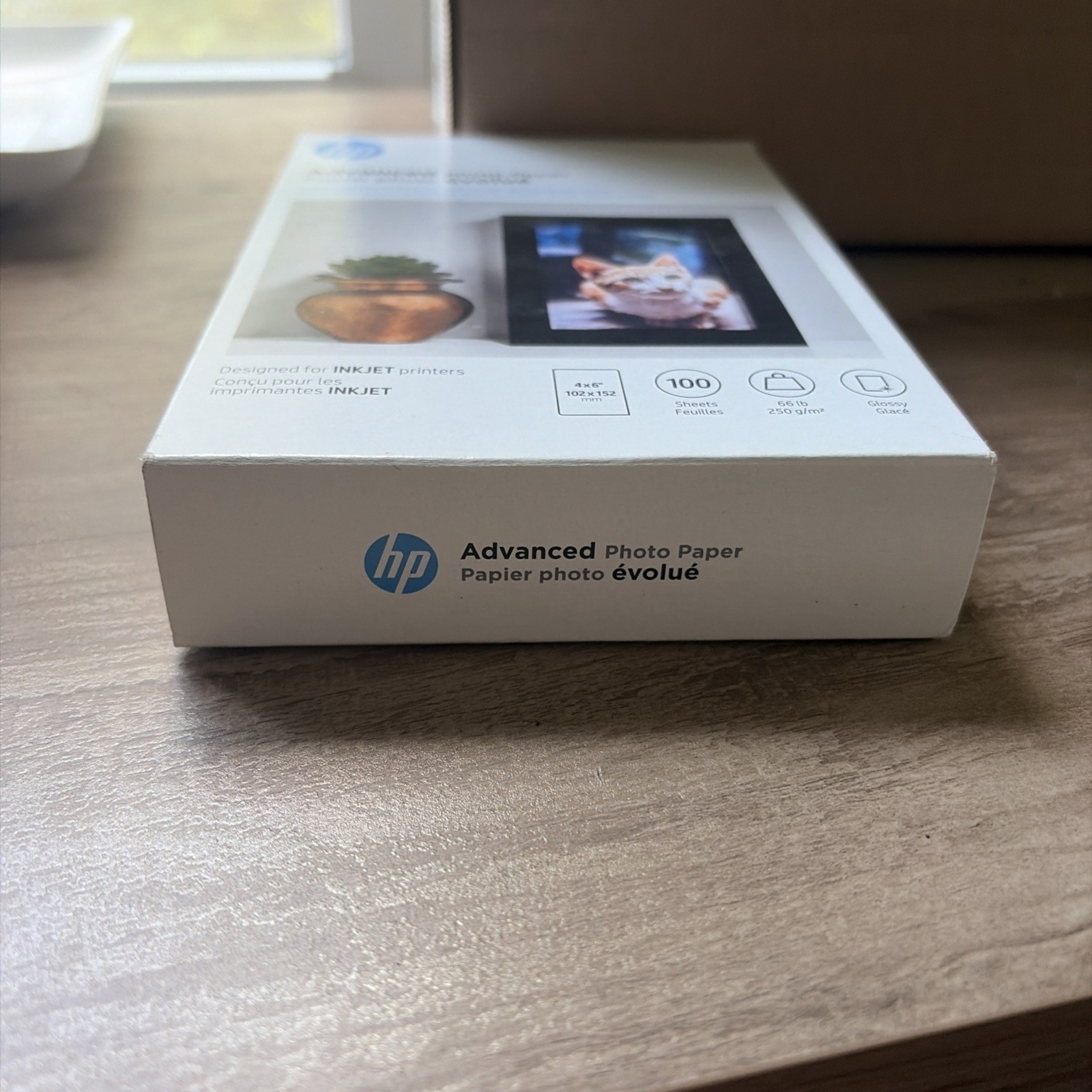 Hewlett Packard Q6638A 4 x 6 inch Glossy Printer Paper – 100 Sheets