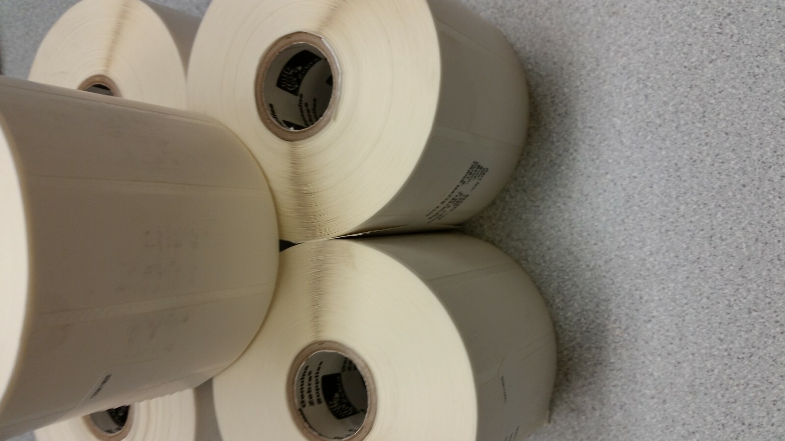 Lot 5 800230-105 Compatible 3 Inch X 1 Inch With Perf Thermal Transfer Labels