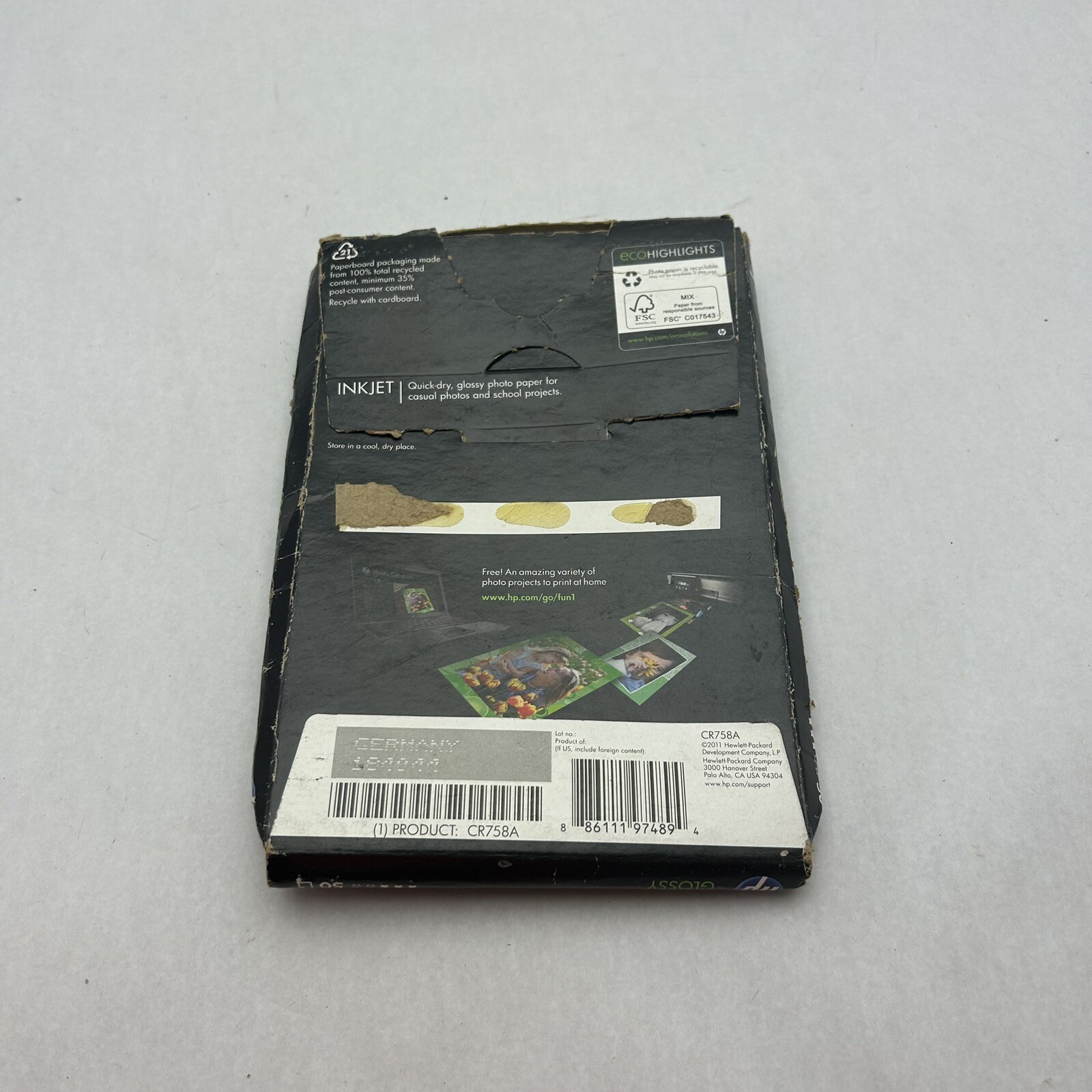 Packs 50 Sheets ea Glossy 4 x 6″ 102 x 152 mm