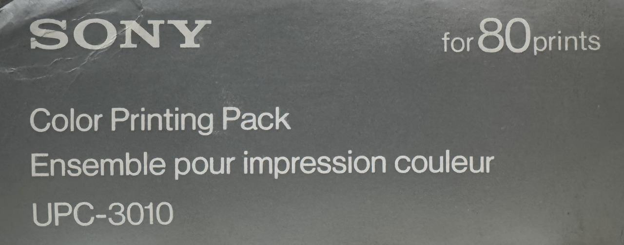 Sony UPC-3010 Color Printing Pack For 80 Prints