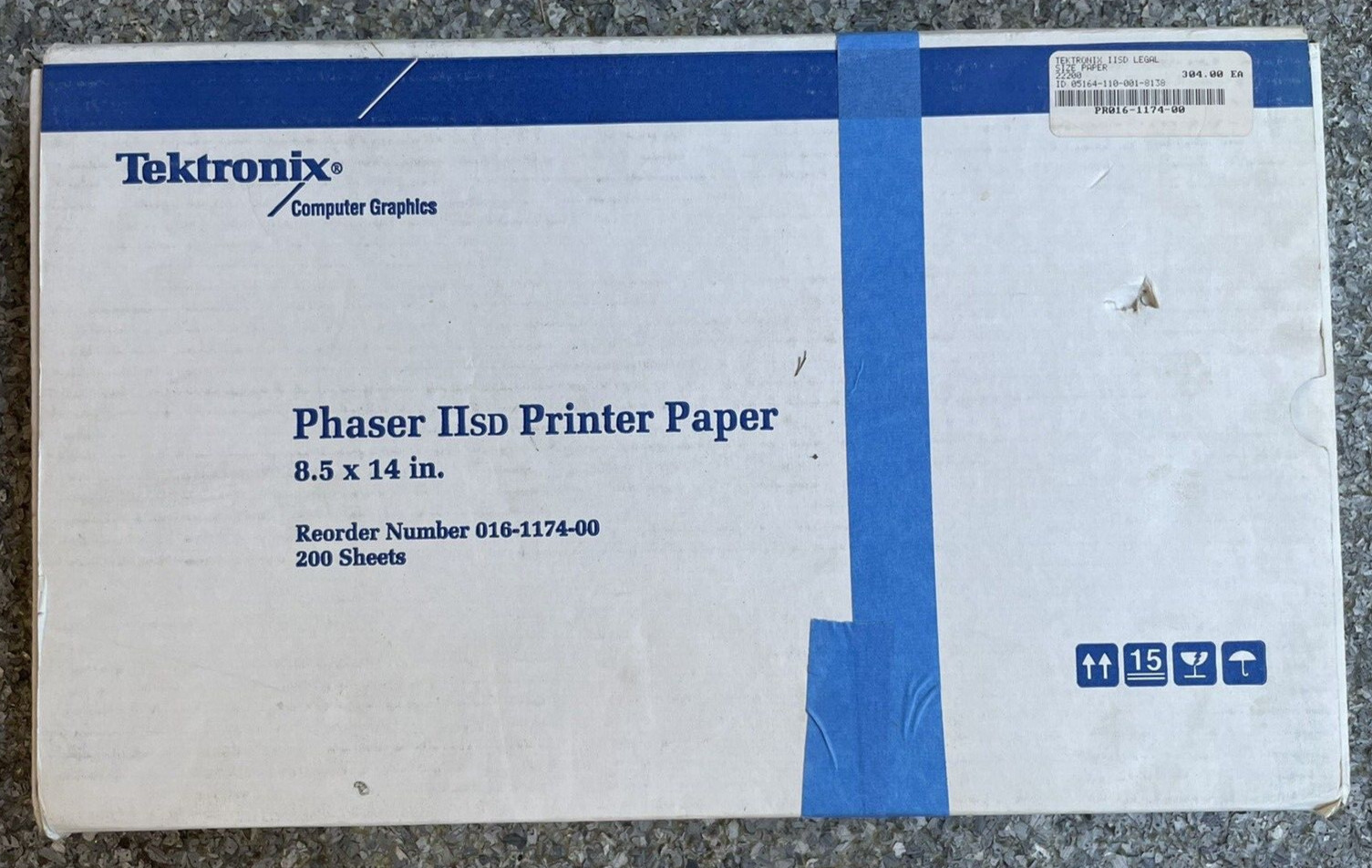 Tektronix Phaser IISD 8.5″ x 14″ Printer Paper PR016-1174-00