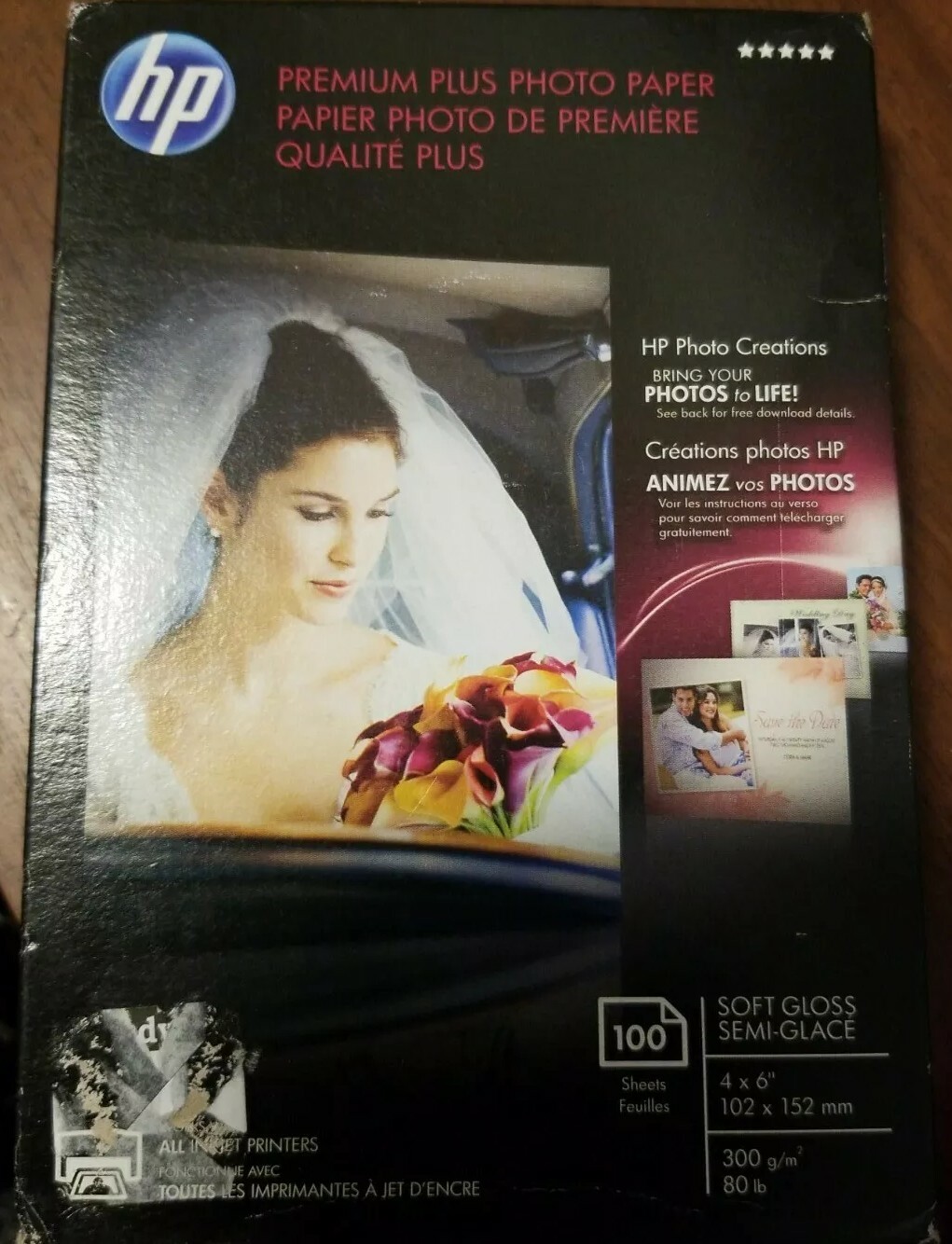 Hewlett Packard CR666A Soft-Gloss Premium Photo Paper For All Inkjet Printers