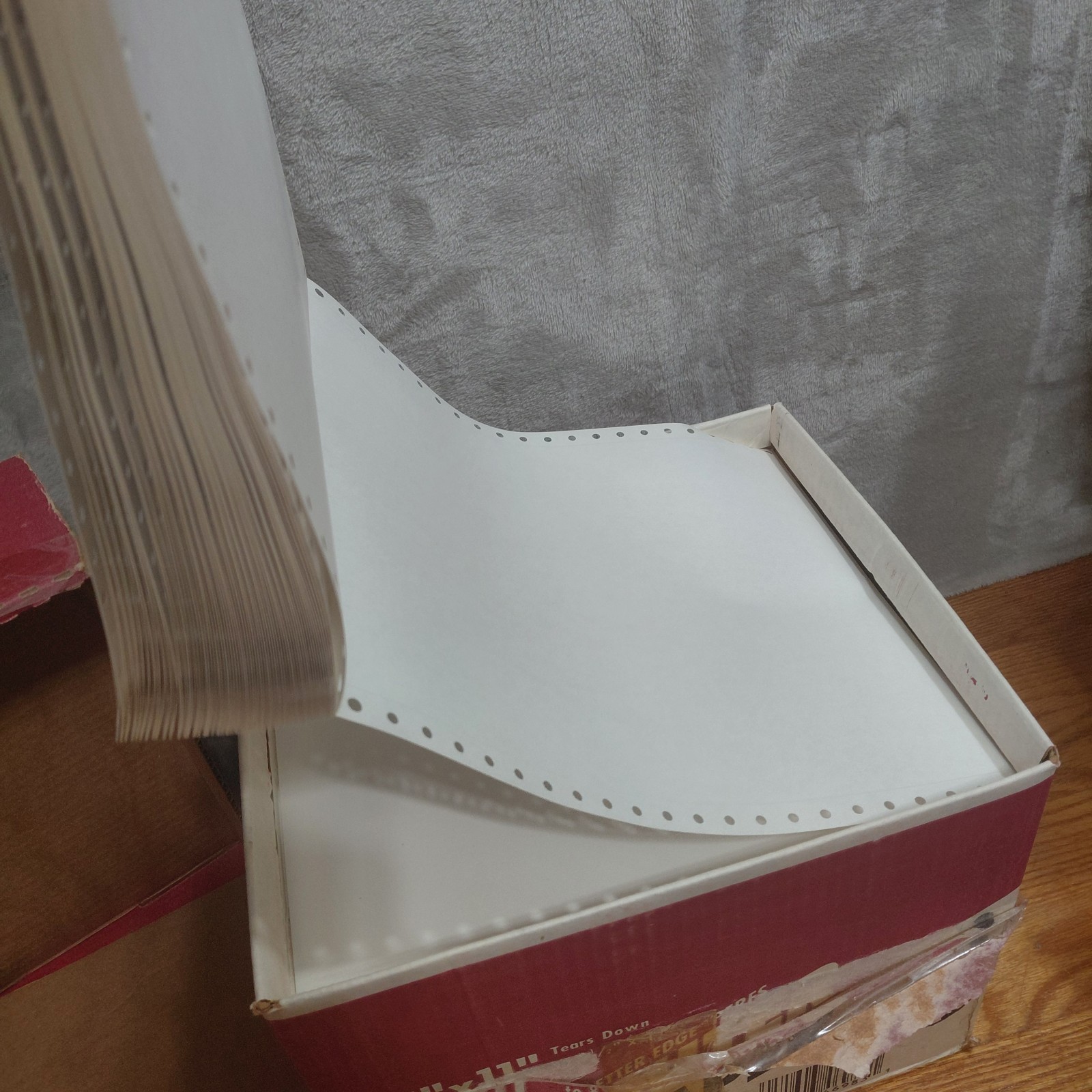 Dot Matrix Computer Paper 9.5 X11” 2500 Sheets Sealed Box