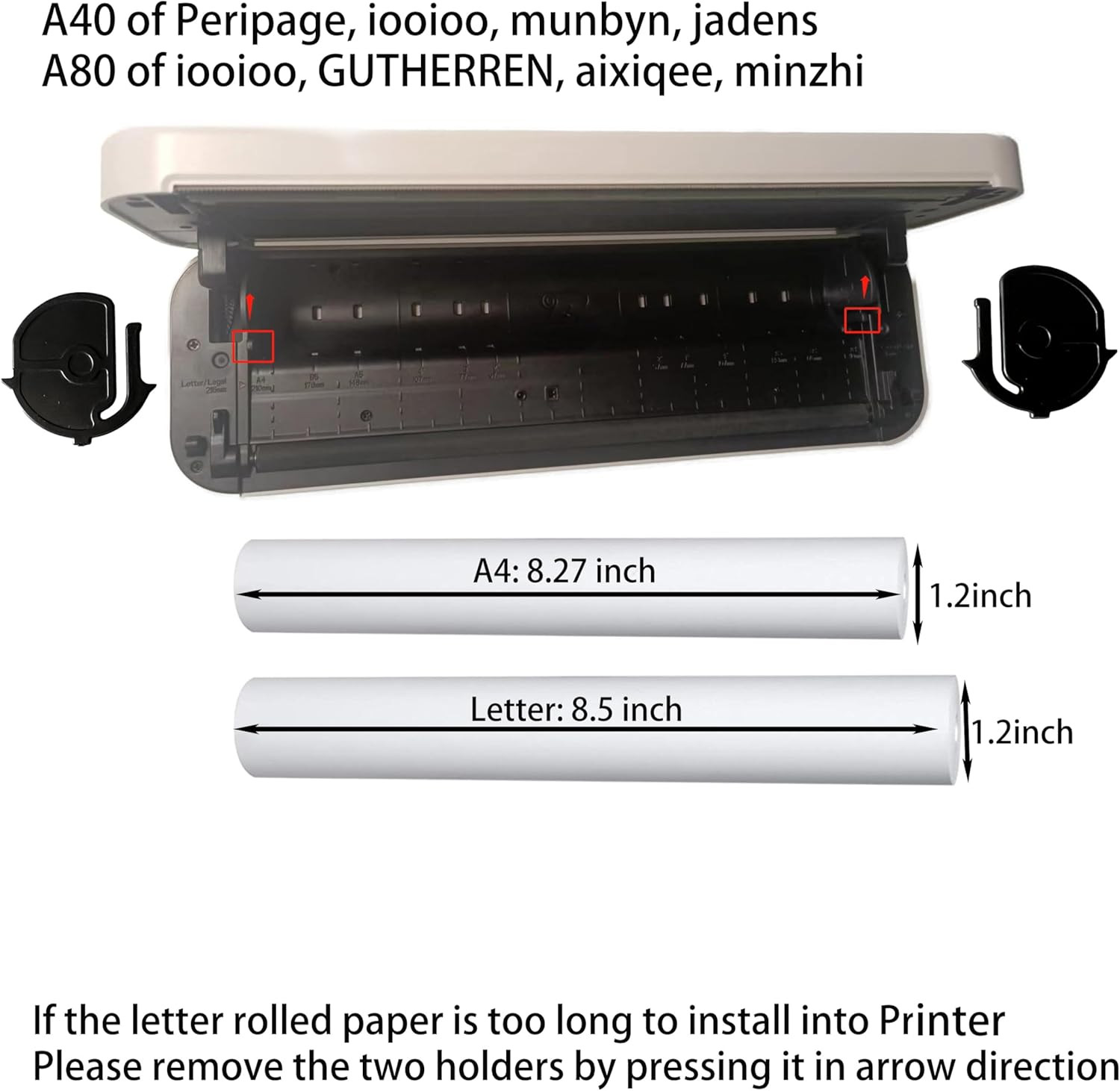 thermal printer paper 8.5 x 11 letter rolled 3 proofing not quick dry for pe