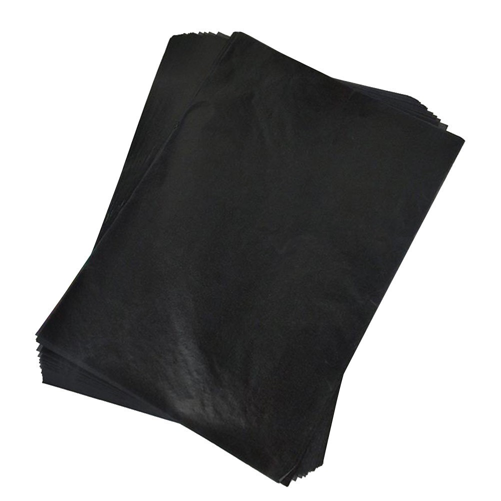 75pcs Transfer Paper Tracing Paper Graphite Painting (Black)