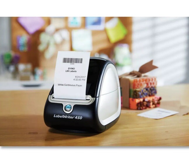 DYMO LabelWriter Continuous-Roll Receipt Paper 2-1/4″ x 300 White 30270 New E27