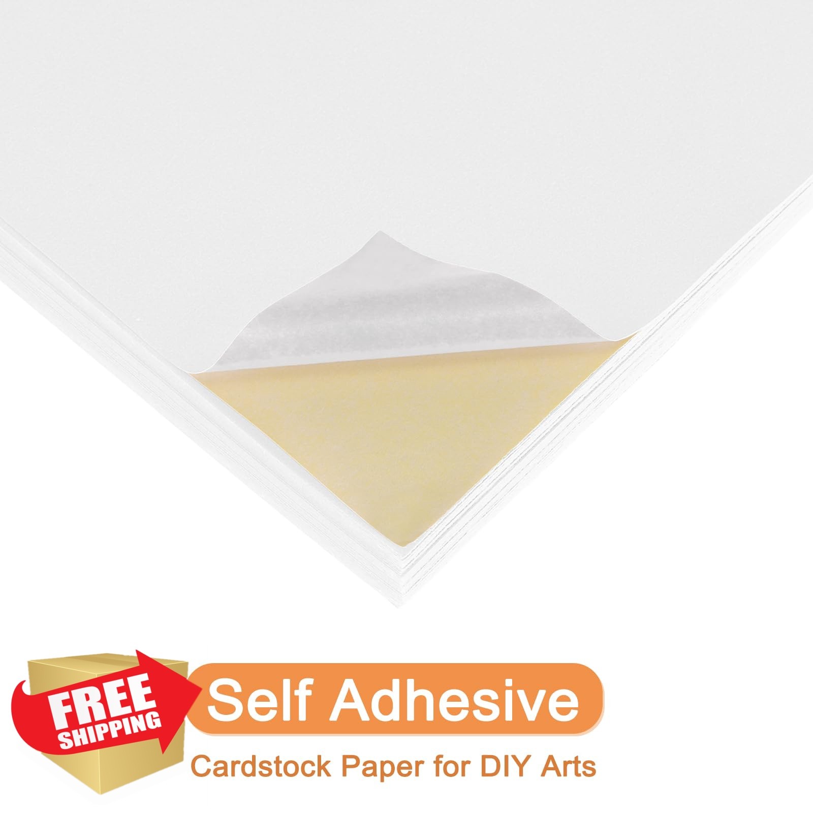 MECCANIXITY 25 Sheets White Matte Sticker Paper A4