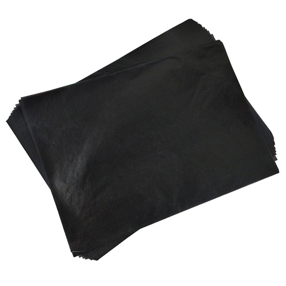 75pcs Transfer Paper Tracing Paper Graphite Painting (Black) carbon paper