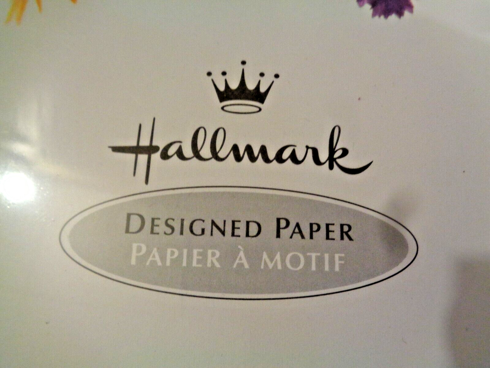 2 Pack of Hallmark Designed Paper for Ink Jet Printer Laser Photocopies Flowers