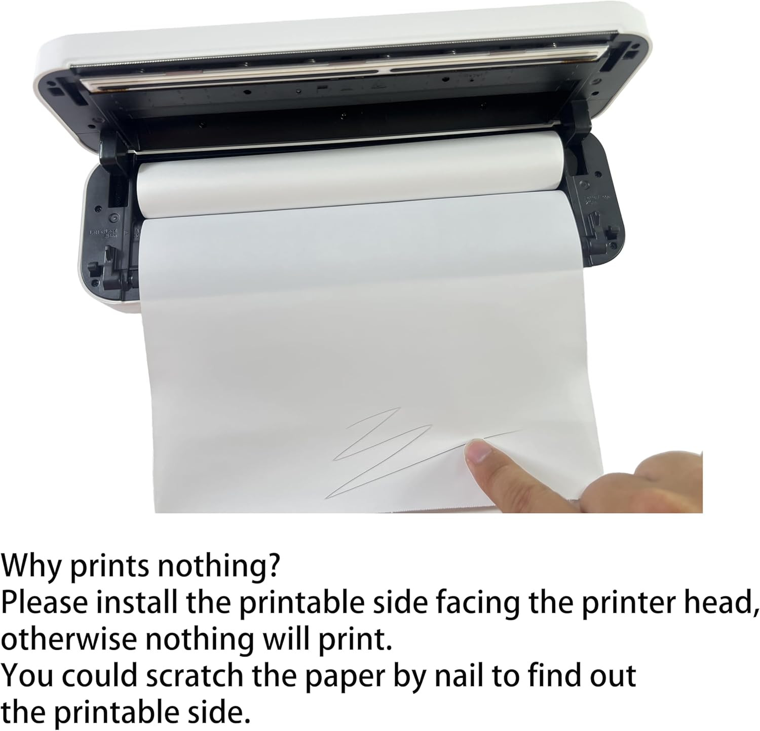 thermal printer paper 8.5 x 11 letter rolled 3 proofing not quick dry for pe