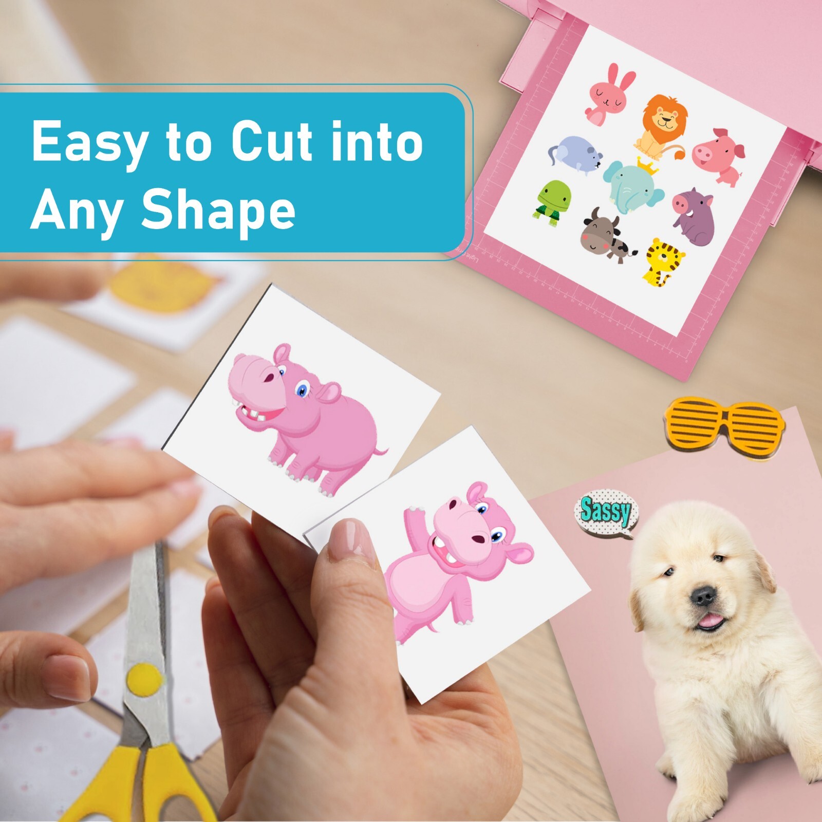 12 Printable Magnetic Sheets 8.5 x 11 Strong Flexible 12Mil Inkjet Laser Cricut