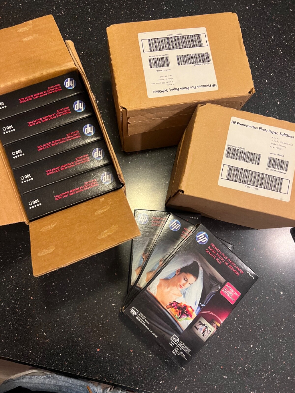 Lot of 20 packs hp premium photo paper printer paper cr66a