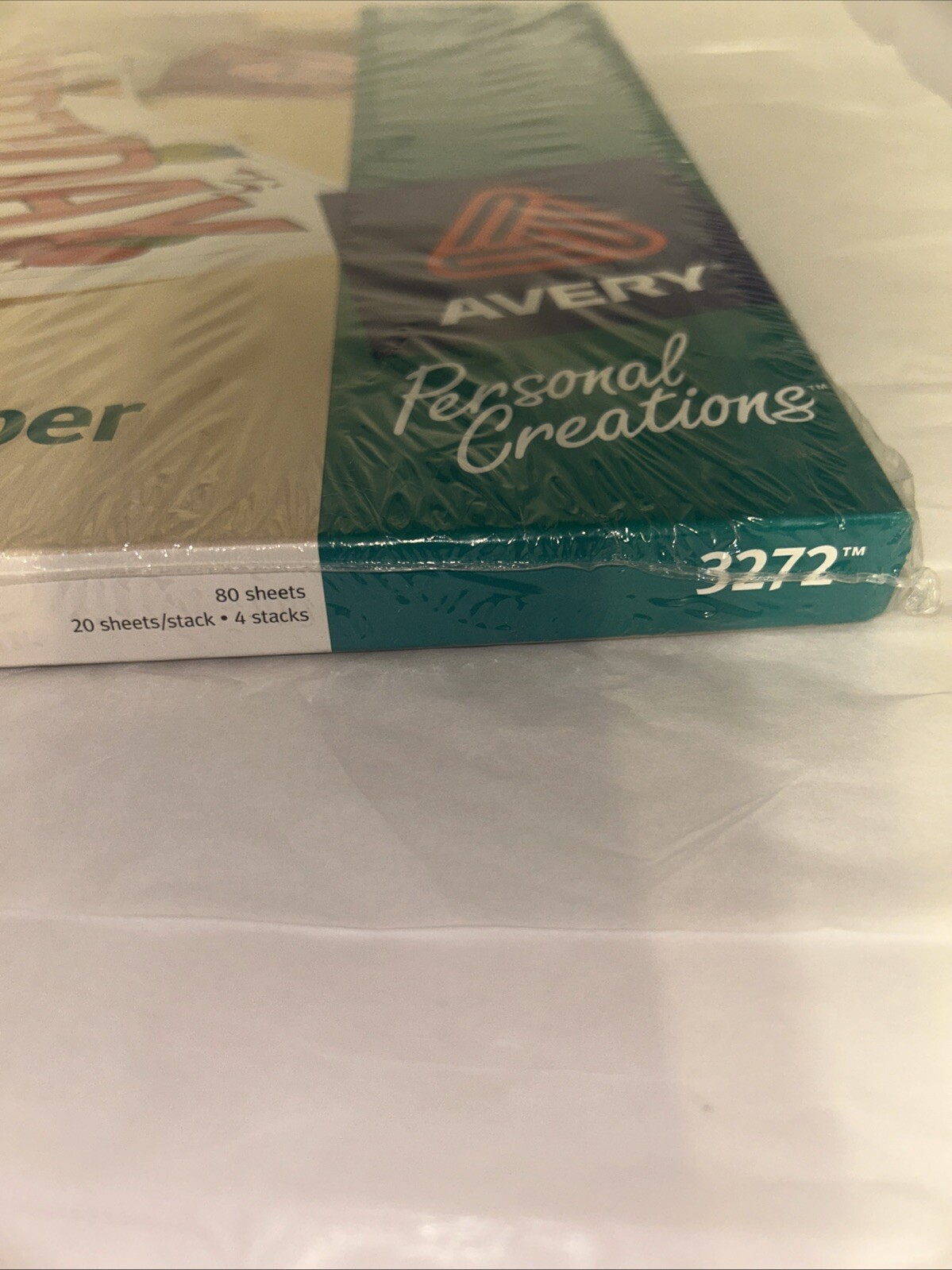 Sealed Avery 3272 White Banner Paper for Ink Jet Printers 11×8.5 80 sheets