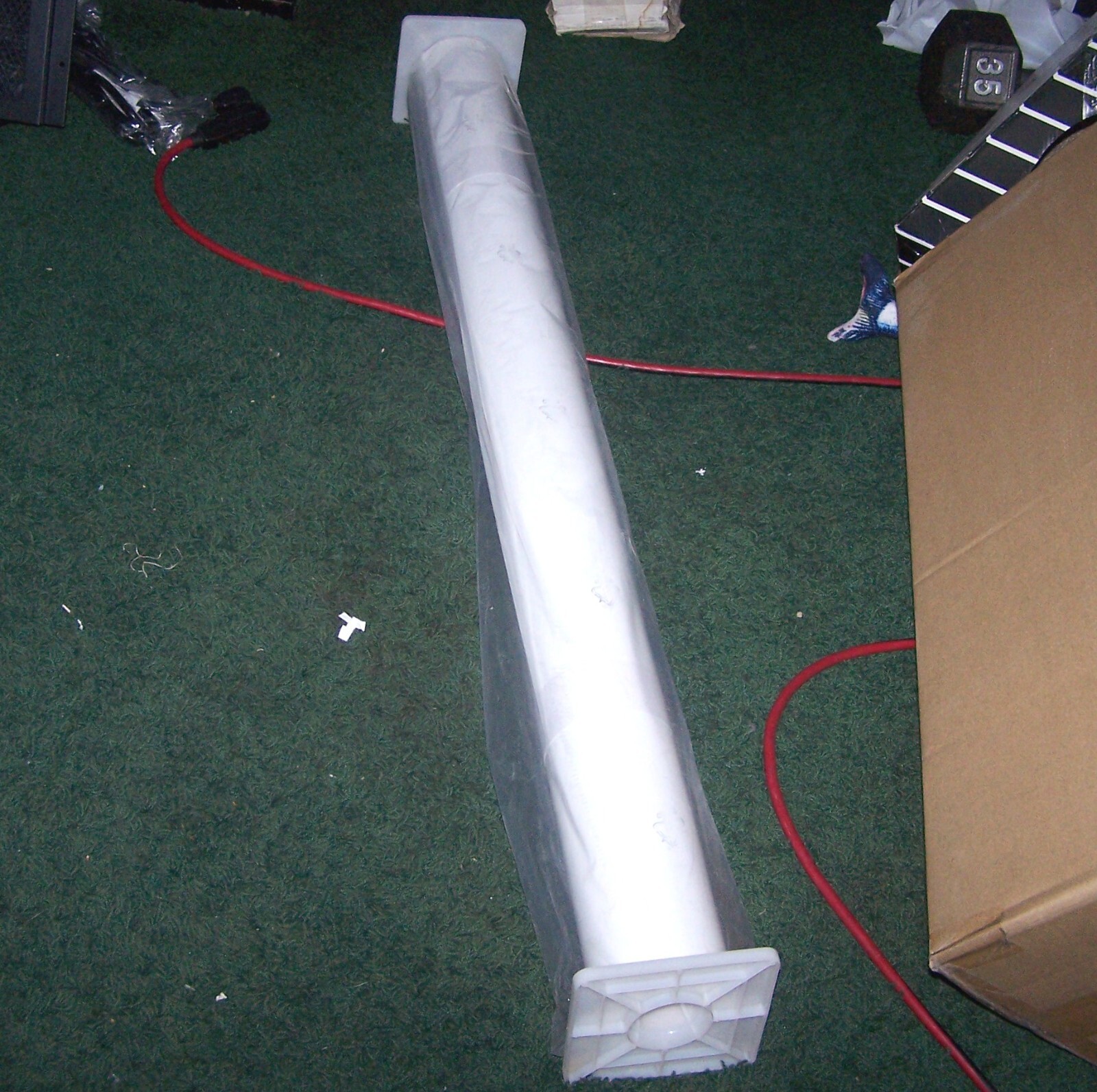HP CG828A Vivid White Glossy Polyester Film 230g/m2 1067mm NOS